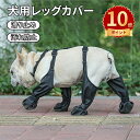 \ポイント10倍/犬用レッグカバー 屋外四本足パンツ 犬用シューズ 犬 レインシューズ 肉球保護 滑り止め 汚れ防止 お出かけ お散歩 傷防止 脱げない ドッグ...