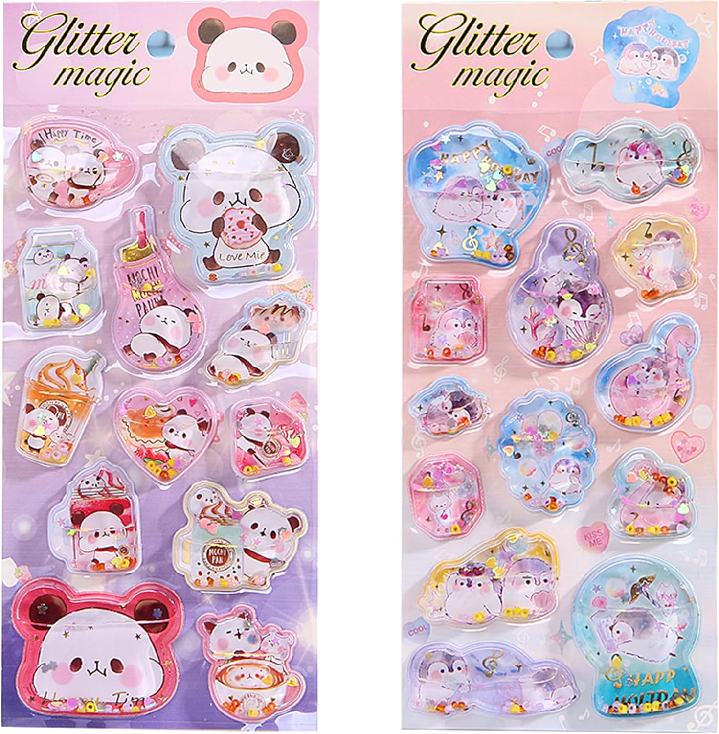 【新発売&先行予約&後日値上げ】ウォーターシール ぷっくりシール ぷくぷくシール 3D 立体 精巧な柄 手..