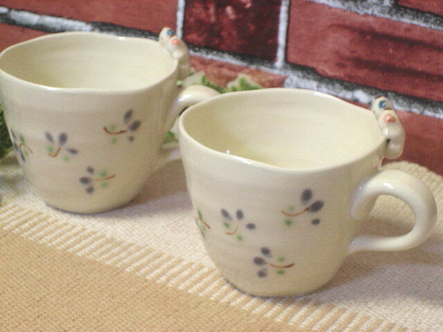 仲良しねこマグカップ2個