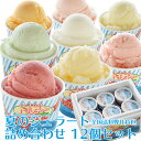 夏のジェラート詰め合わせ 12個セット
