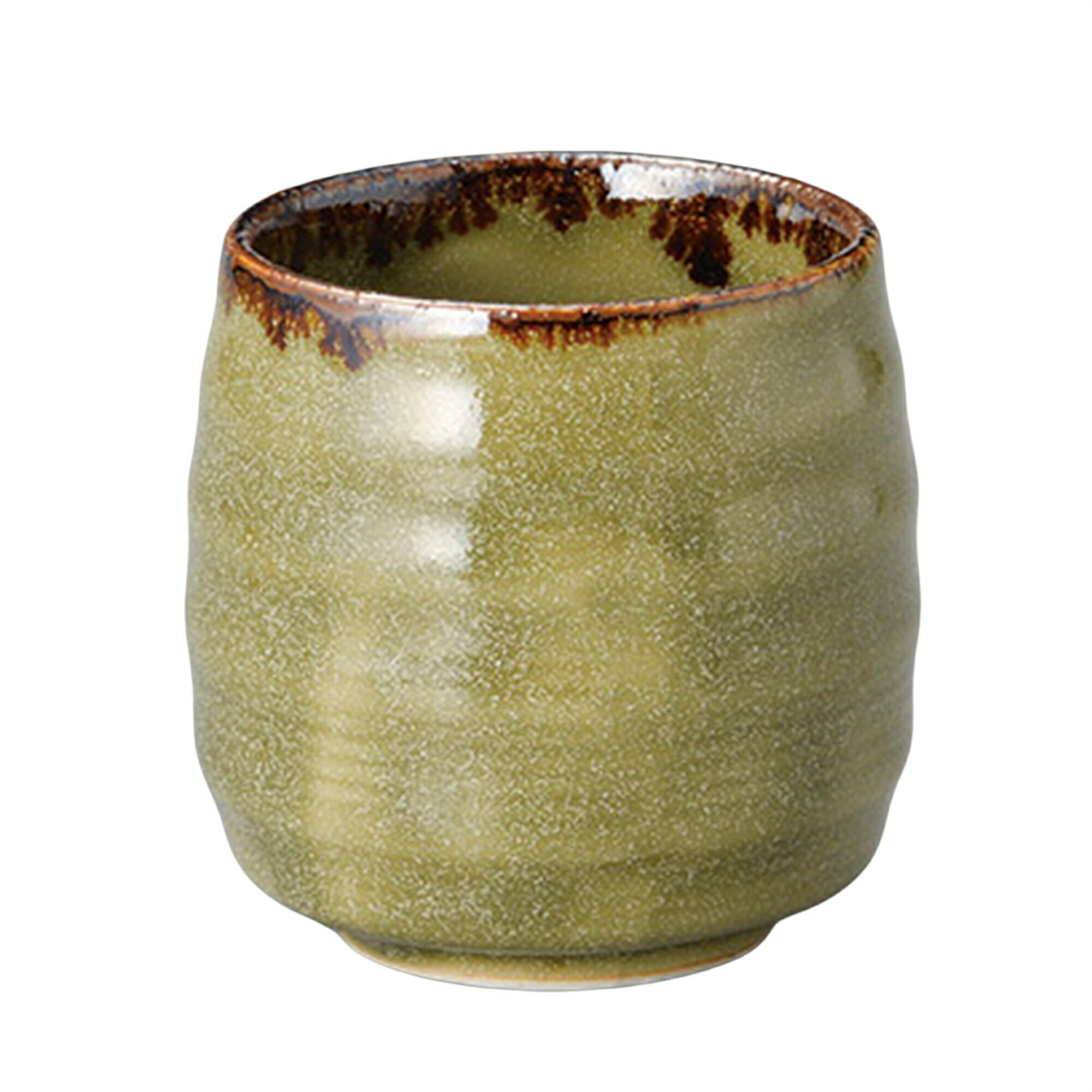 ☆湯呑茶碗☆ 唐津タル型湯呑 [72×72mm] | 食器 和食器 業務用 贈答 プレゼント ギフト おしゃれ かわい..