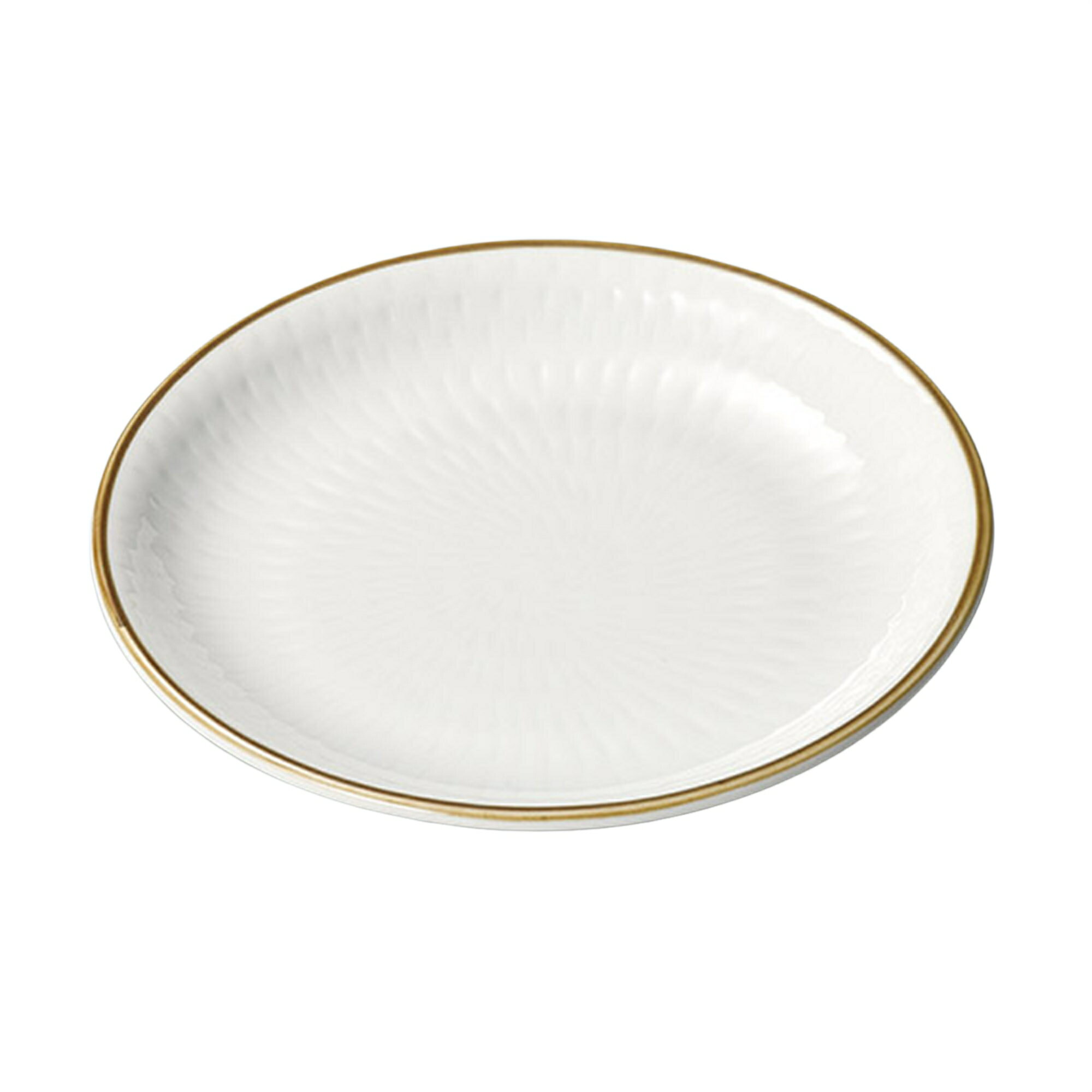 ☆中皿☆ 茶渕トビカンナ5.0丸皿 [160×25mm] | 食器 和食器 和皿 カフェ 料亭 業務用 贈答 プレゼント ギフト おしゃれ かわいい お祝い 開店 定食 セット(3)