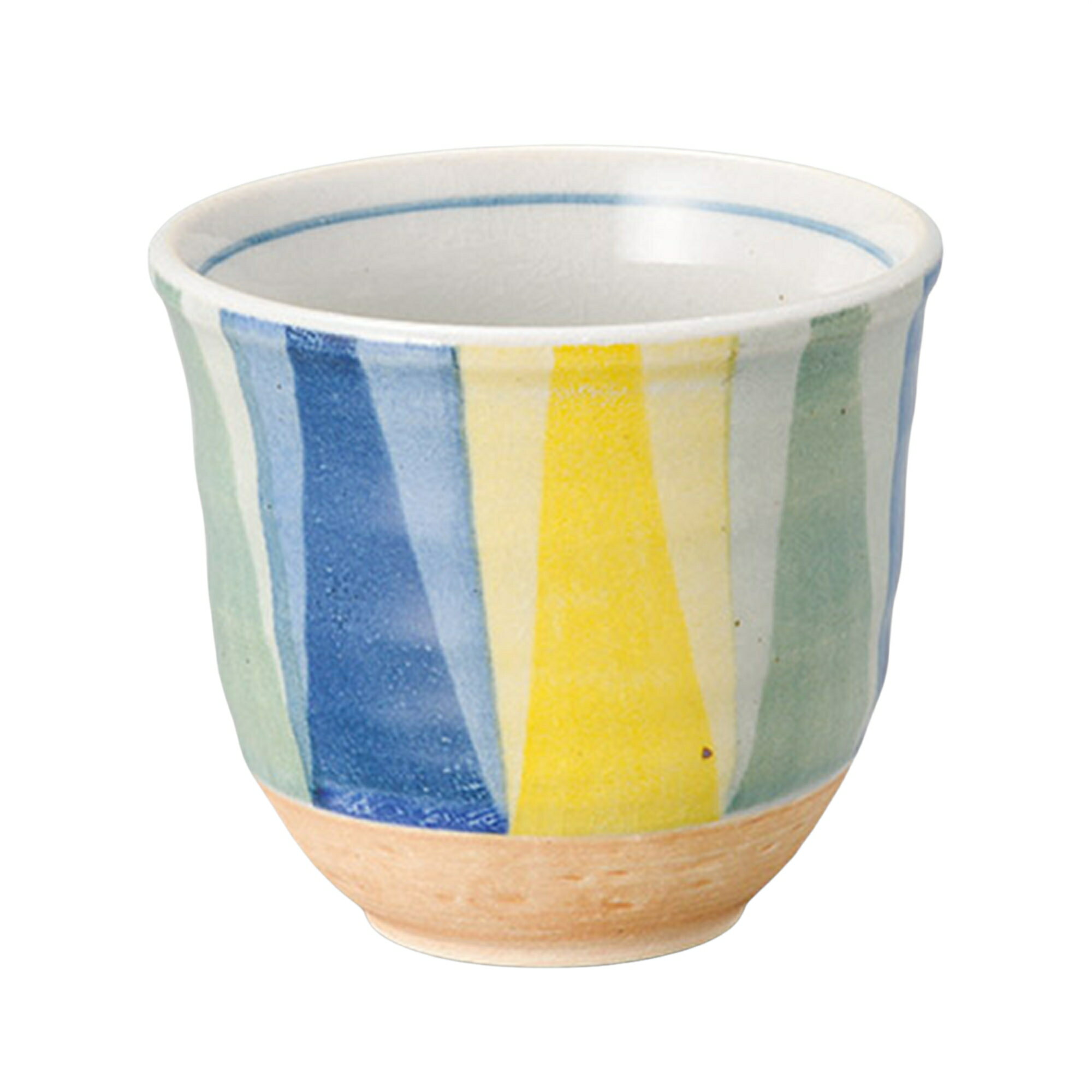 ☆湯呑茶碗☆ 色紙青長湯呑 [84×74mm] | 食器 和食器 業務用 贈答 プレゼント ギフト おしゃれ かわいい ..