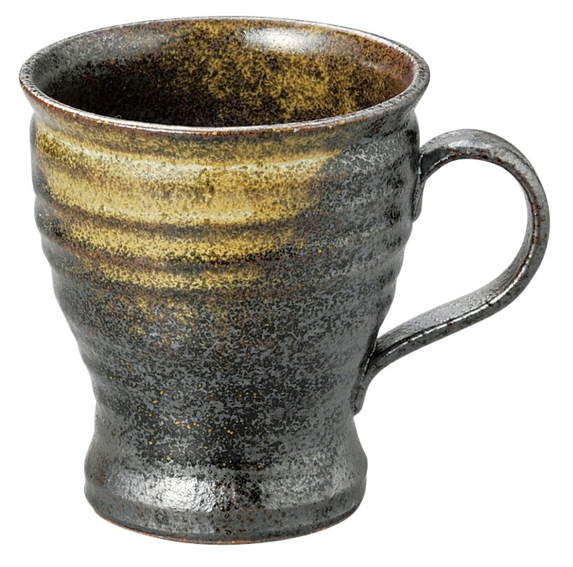 鉄黒吹マグカップ [10.8×8.3×9.2cm(255cc)] | 器 食器 中華食器 洋食器 飲食店 レストラン ホテル カフェ