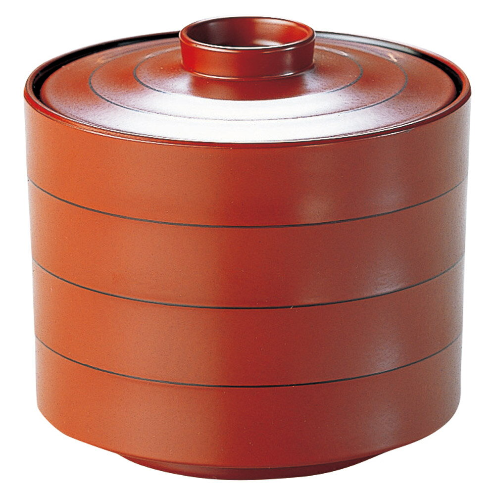 お好み椀(A)吟朱黒糸(内黒) [9.5×8.8(7.7)cm(360cc)] | 器 食器 和食器 和食 飲食店 レストラン ホテル..