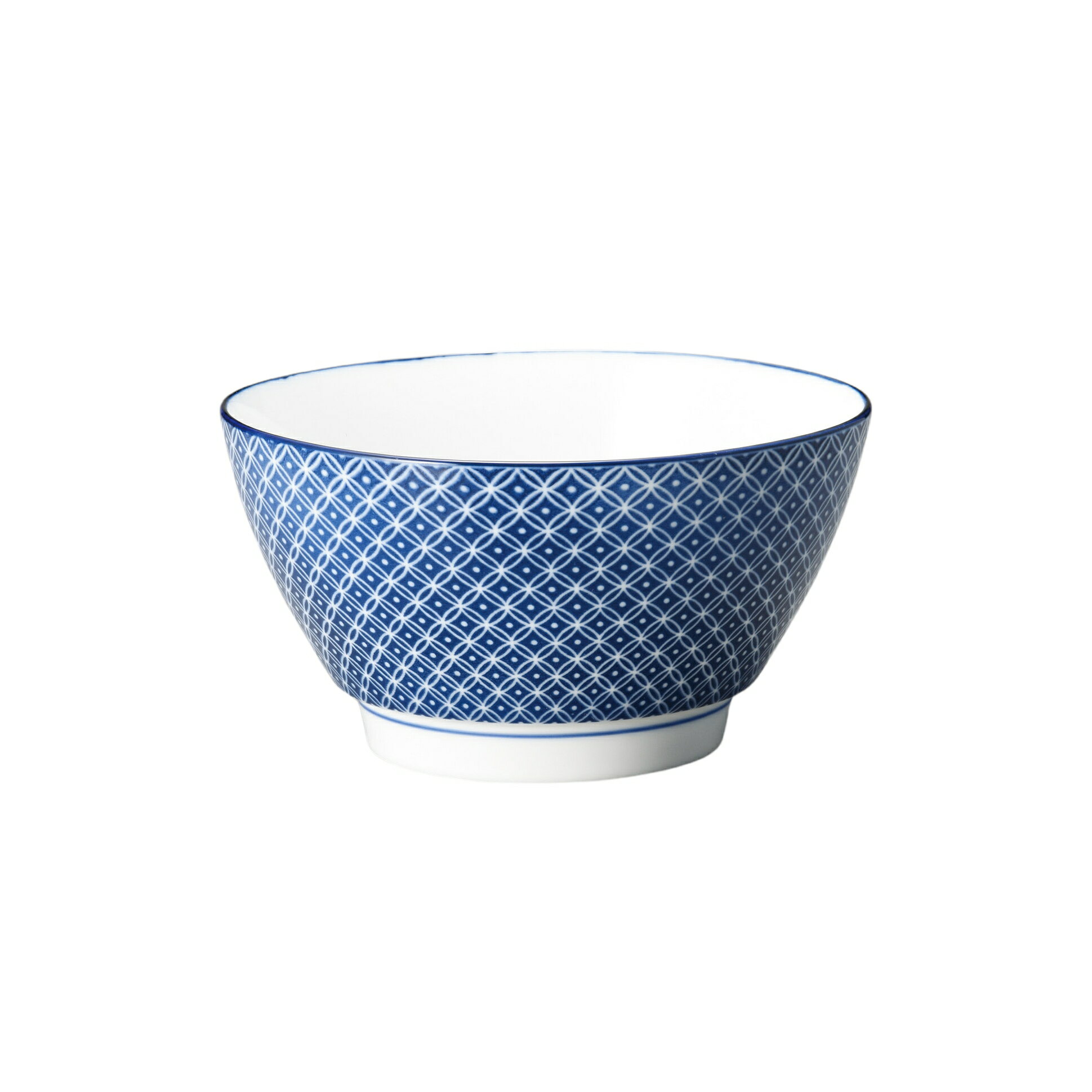 ☆ そば丼 ☆古青藍藍七宝 蕎麦丼 [17.4×9.2cm] | 食器 和食器 業務用 贈答 プレゼント ギフト おしゃれ かわいい 開店 定食 そば うどん ラーメン 鉢 丼 丼鉢 どんぶり 中華