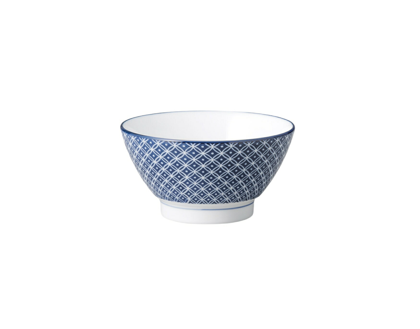 ☆ 飯碗 ☆古青藍藍七宝 飯碗 [12.3×6.6cm] | 食器 和食器 業務用 贈答 プレゼント ギフト おしゃれ かわいい お祝い ごはん茶碗 お茶碗 茶碗