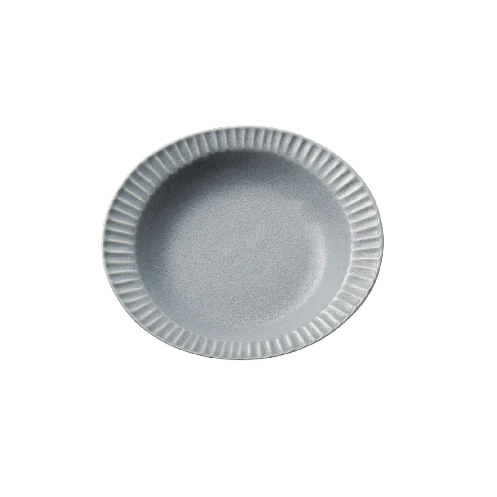 ☆ 中皿・中鉢 ☆調和ブルー削ぎカレー皿（小） [22.5×20.7×4cm] | 食器 和食器 和皿 業務用 贈答 プレゼント ギフト おしゃれ かわいい お祝い 開店 定食 そば