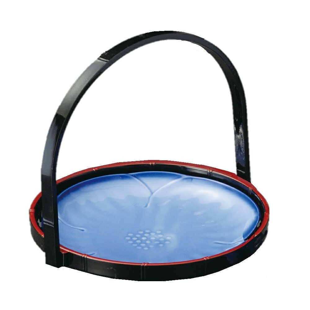 濃コバルト手さげカゴ付天皿 [ 16.3×2.3cm ] | 天ぷら皿 | おすすめ 人気 食器 業務用 飲食店 カフェ うつわ 器 おしゃれ かわいい お洒落 可愛い ギフト プレゼント 引き出物 内祝い 結婚祝い 誕生日 贈り物 自宅 イベント