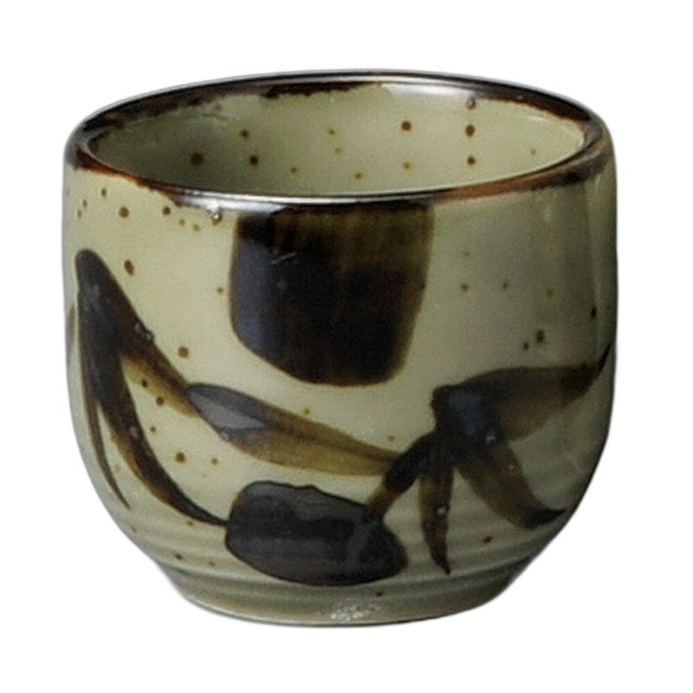 益子竹ぐい呑 [ 4.8×4.2cm ] | ぐい呑み | おすすめ 人気 食器 業務用 飲食店 カフェ うつわ 器 おしゃれ かわいい お洒落 可愛い ギフト プレゼント 引き出物 内祝い 結婚祝い 誕生日 贈り物 自宅 イベント