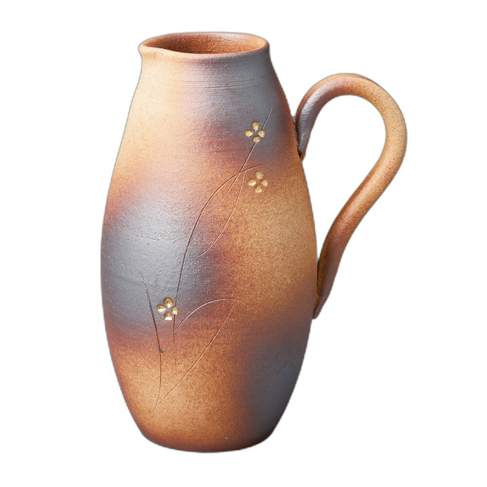 火色小花ピッチャー [ 17×12×23.5cm ] | 水差し | おすすめ 人気 食器 業務用 飲食店 カフェ うつわ 器..