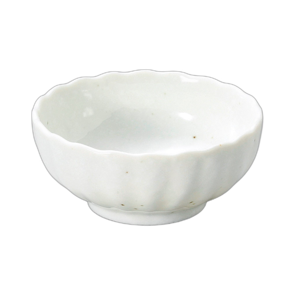 菊型白3寸ボール [ 9×4cm ] | 小鉢 | おすすめ 人気 食器 業務用 飲食店 カフェ うつわ 器 おしゃれ かわいい お洒落 可愛い ギフト プレゼント 引き出物 内祝い 結婚祝い 誕生日 贈り物 自宅 イベント setomono-11408266 せともの本舗 パッケージ画像