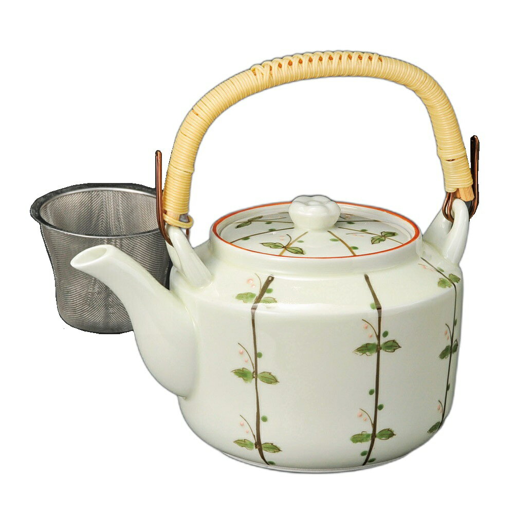 ふたば角8号土瓶（Uアミ付） [ 1600cc ] 有田焼 | 土瓶 | おすすめ 人気 食器 業務用 飲食店 カフェ う..