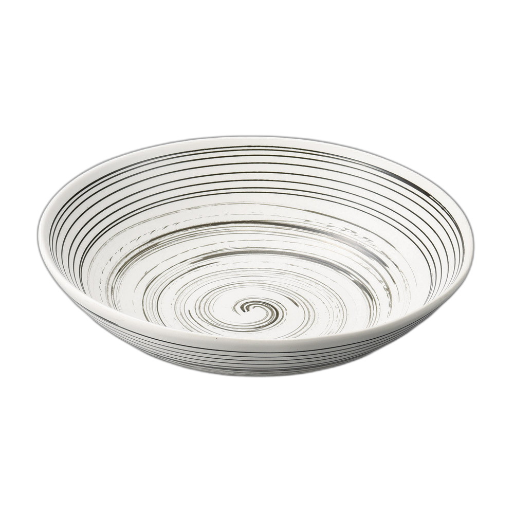 Large Bowl - 白うず10.0大鉢 [ 29.5×7.8cm ] | 盛鉢 | おすすめ 人気 食器 業務用 飲食店 カフェ うつわ 器 おしゃれ かわいい お洒落 可愛い ギフト プレゼント 引き出物 内祝い 結婚祝い 誕生日 贈り物 自宅 イベント