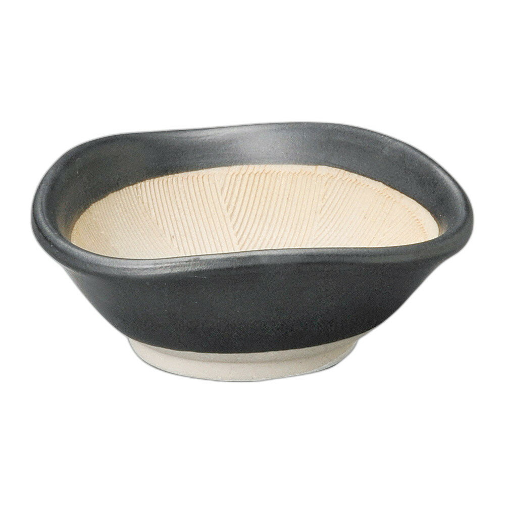 黒マット三角3.2スリ鉢 [ 9.5×3.8cm ] | すり鉢 | おすすめ 人気 食器 業務用 飲食店 カフェ うつわ 器..