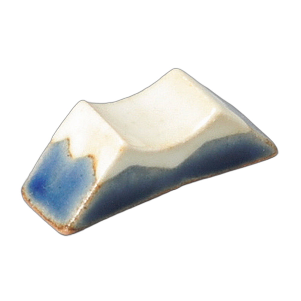 紺富士山箸置 [ 4.4cm ] | 箸置き | おすすめ 人気 食器 業務用 飲食店 カフェ うつわ 器 おしゃれ かわいい お洒落 可愛い ギフト プレゼント 引き出物 内祝い 結婚祝い 誕生日 贈り物 自宅 イベント