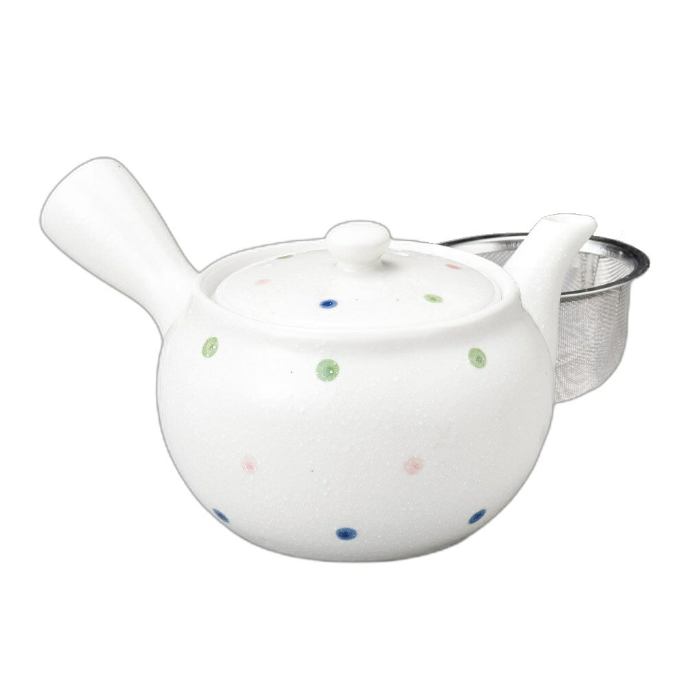 水玉急須 [ 350cc ] 中国製 | 急須 | おすすめ 人気 食器 業務用 飲食店 カフェ うつわ 器 おしゃれ か..