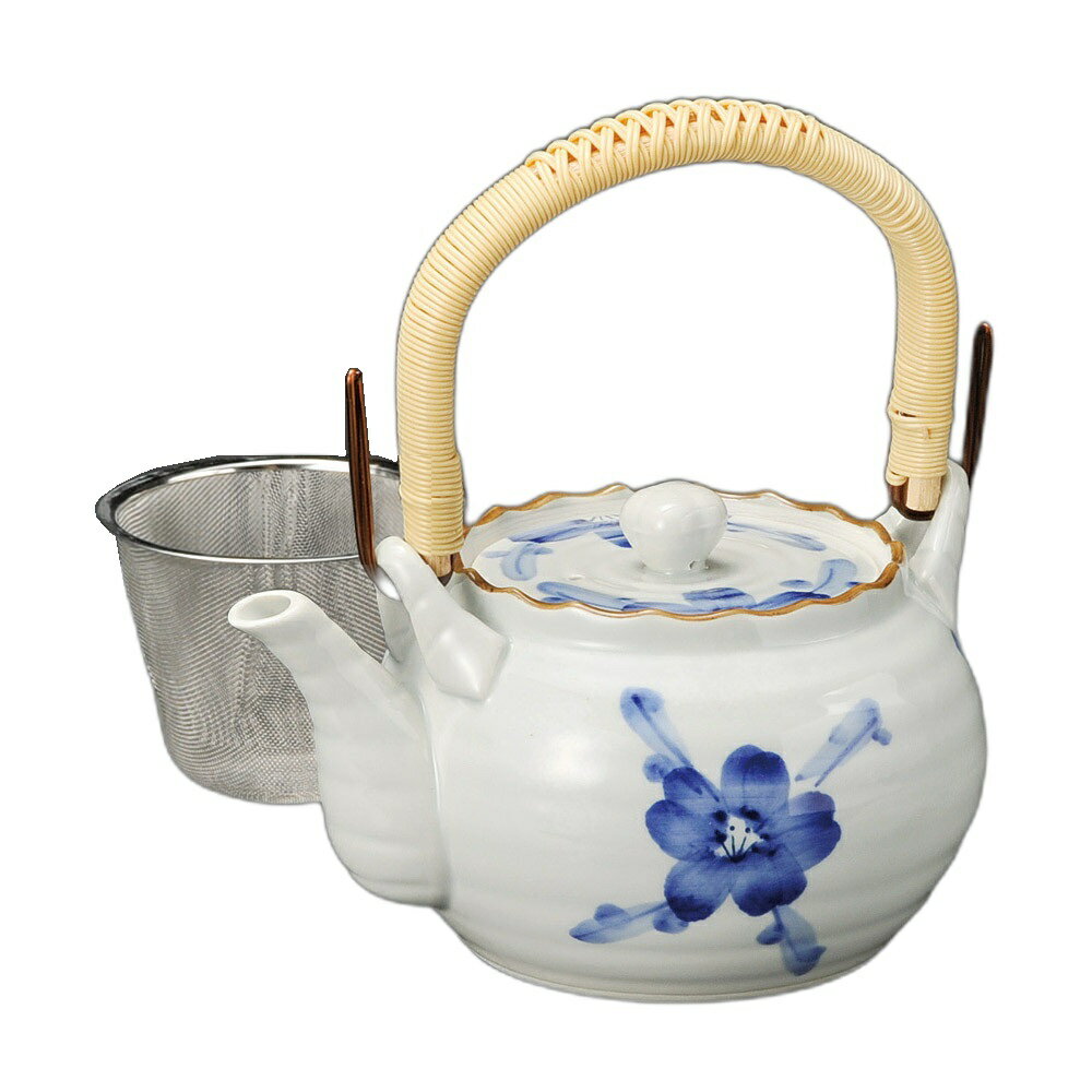 新梅六兵8号土瓶（Uアミ付） [ 1,350cc ] 有田焼 | 土瓶 | おすすめ 人気 食器 業務用 飲食店 カフェ ..