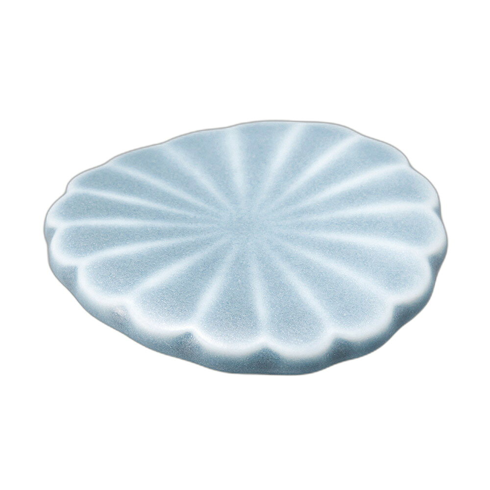 コトハナブルーグレー箸置 [ 4.6×1cm ] | 箸置き | おすすめ 人気 食器 業務用 飲食店 カフェ うつわ 器 おしゃれ かわいい お洒落 可愛い ギフト プレゼント 引き出物 内祝い 結婚祝い 誕生日 贈り物 自宅 イベント
