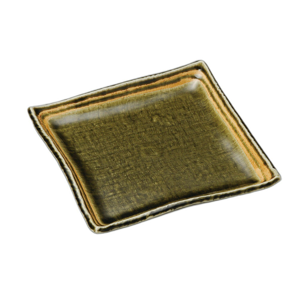 織部ライン7.0正角皿[21×21...