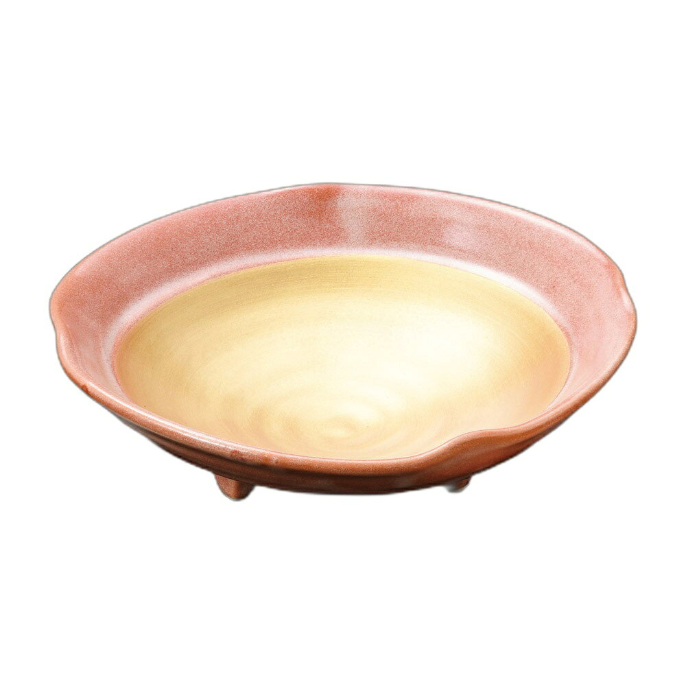 [商品名]　赤楽金彩平向付[素材]　陶磁器[寸法]　18×5.5cmお店からご自宅まで、季節を問わず、様々なシーンでご利用いただける商品です。[ 18×5.5cm ] 陶磁器 強化 一部の商品はメーカーよりお取り寄せとなりますので、納期が前後することがございます。あらかじめご了承ください。商品によっては手造りのため、写真と色・かたちが若干異なることがございます。われものですので丁重に梱包させていただいておりますが、ご質問などございましたらお気軽にお問い合わせください。ご注文に関する注意事項は 【こちら】ご購入前にご確認ください。