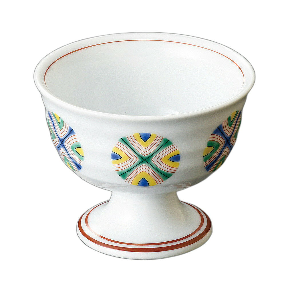 [商品名]　錦丸紋高台小鉢[素材]　陶磁器[寸法]　8.6×6.7cmお店からご自宅まで、季節を問わず、様々なシーンでご利用いただける商品です。[ 8.6×6.7cm ] 陶磁器 強化 一部の商品はメーカーよりお取り寄せとなりますので、納期が前後することがございます。あらかじめご了承ください。商品によっては手造りのため、写真と色・かたちが若干異なることがございます。われものですので丁重に梱包させていただいておりますが、ご質問などございましたらお気軽にお問い合わせください。ご注文に関する注意事項は 【こちら】ご購入前にご確認ください。