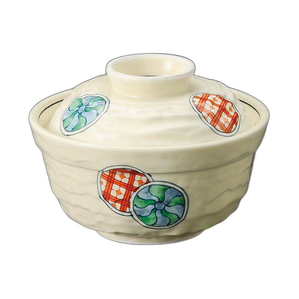 錦丸紋小蓋向 [ 10×7.2cm ] 強化 | 蓋向 | おすすめ 人気 食器 業務用 飲食店 カフェ うつわ 器 おしゃれ かわいい お洒落 可愛い ギフト プレゼント 引き出物 内祝い 結婚祝い 誕生日 贈り物 自宅 イベント