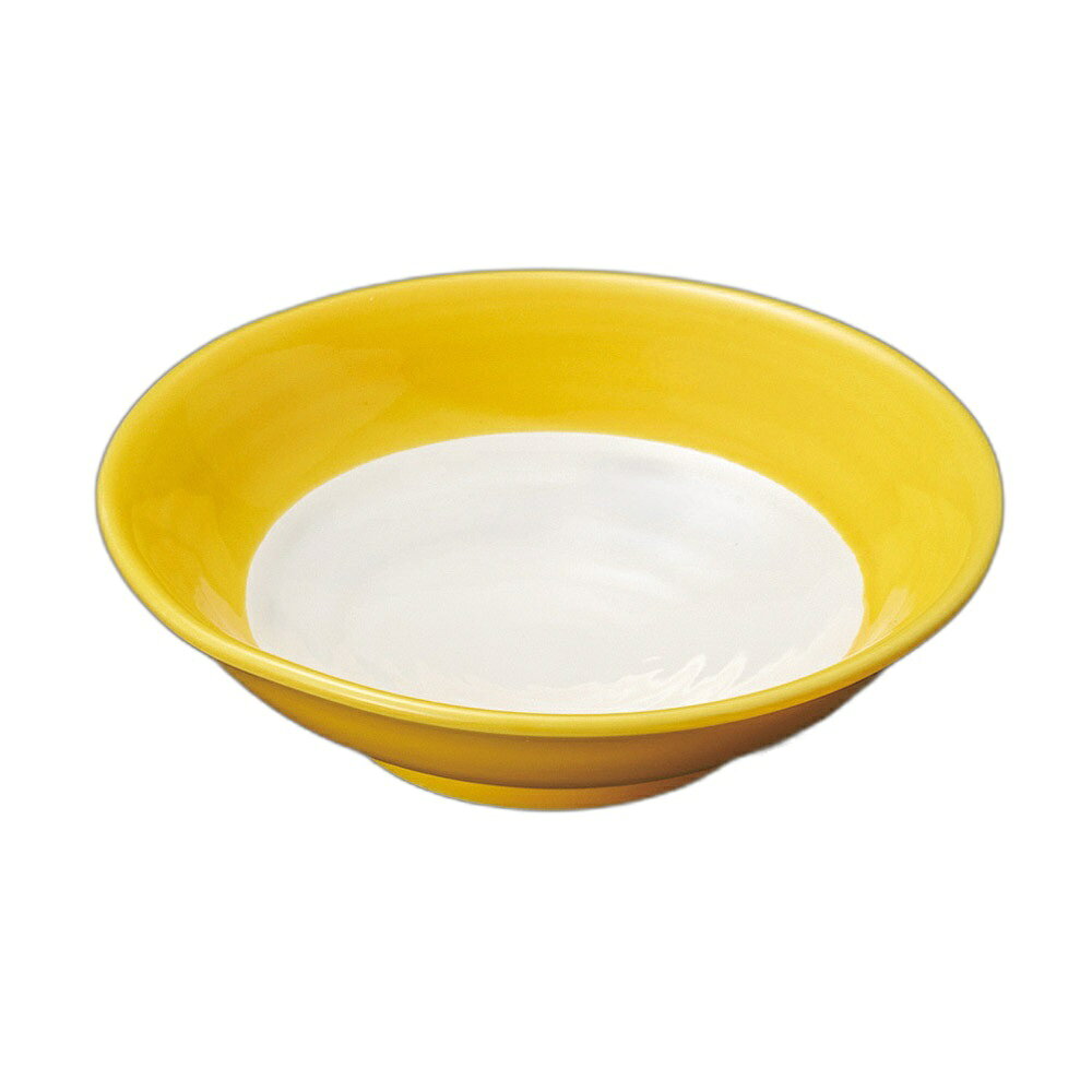 [商品名]　黄白刺身鉢[素材]　陶磁器[寸法]　15.8×4.3cmお店からご自宅まで、季節を問わず、様々なシーンでご利用いただける商品です。[ 15.8×4.3cm ] 陶磁器 一部の商品はメーカーよりお取り寄せとなりますので、納期が前後することがございます。あらかじめご了承ください。商品によっては手造りのため、写真と色・かたちが若干異なることがございます。われものですので丁重に梱包させていただいておりますが、ご質問などございましたらお気軽にお問い合わせください。ご注文に関する注意事項は 【こちら】ご購入前にご確認ください。