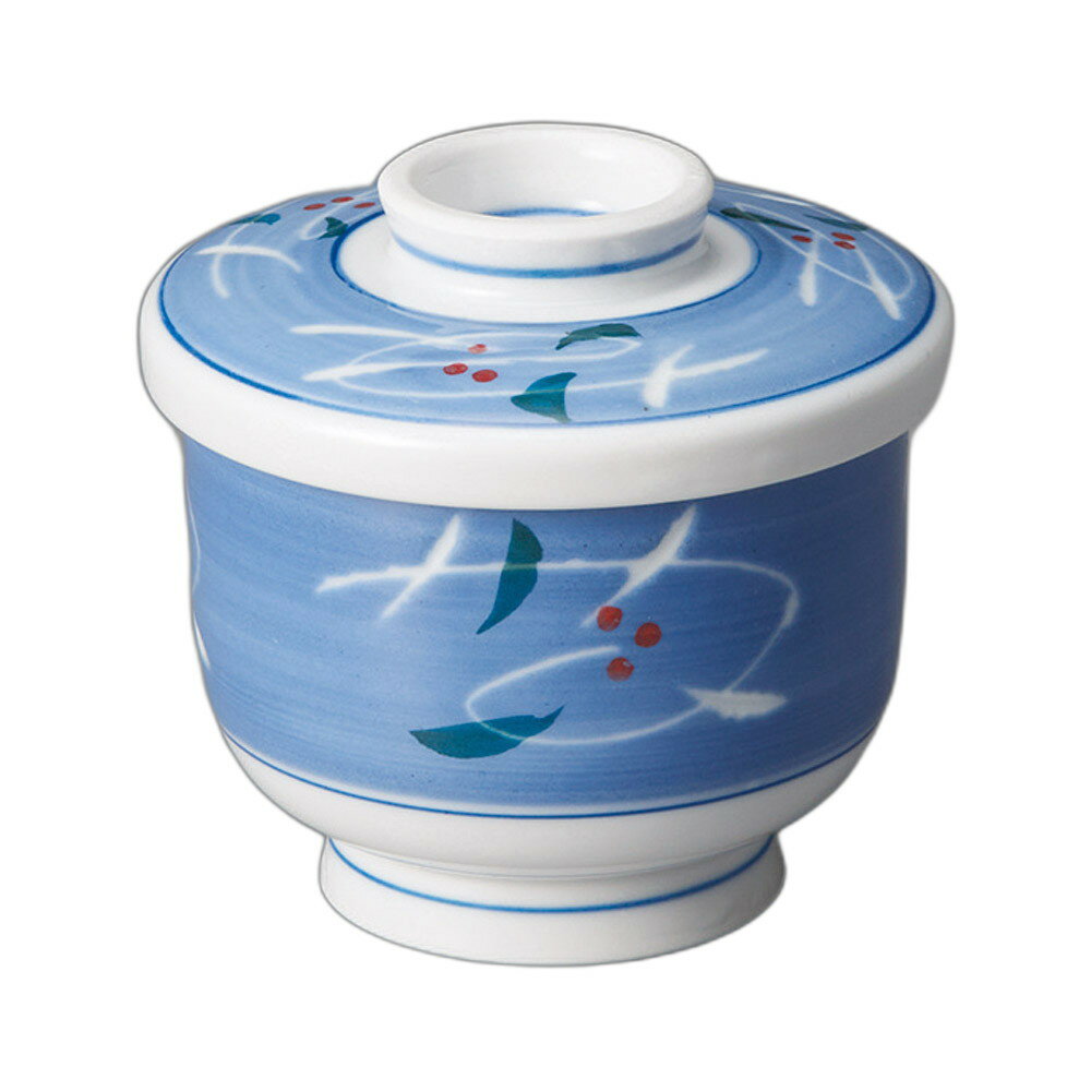 彫唐草むし碗 [ 6.5×7.2cm・120cc ] | むし碗 | おすすめ 人気 食器 業務用 飲食店 カフェ うつわ 器 ..