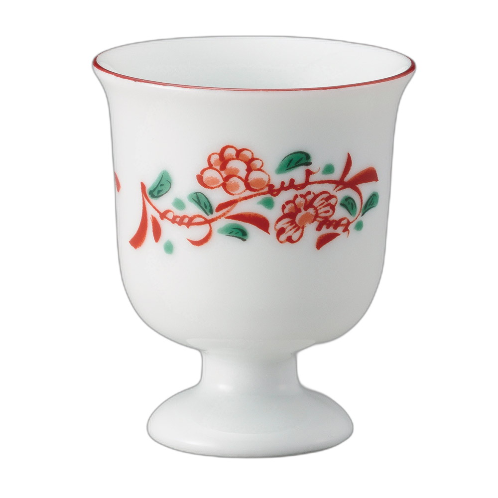 花万暦食前酒 [ 5.6×6.8cm・60cc ] | 盃 | おすすめ 人気 食器 業務用 飲食店 カフェ うつわ 器 おしゃれ かわいい お洒落 可愛い ギフト プレゼント 引き出物 内祝い 結婚祝い 誕生日 贈り物 自宅 イベント