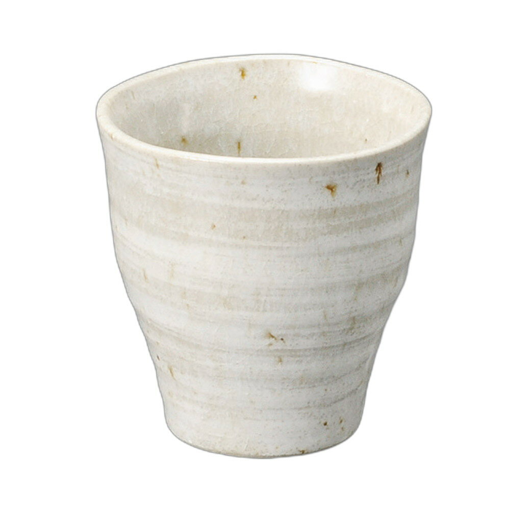 白刷毛冷酒盃 [ 6.5×6.7cm・140cc ] | 盃 | おすすめ 人気 食器 業務用 飲食店 カフェ うつわ 器 おしゃれ かわいい お洒落 可愛い ギフト プレゼント 引き出物 内祝い 結婚祝い 誕生日 贈り物 自宅 イベント