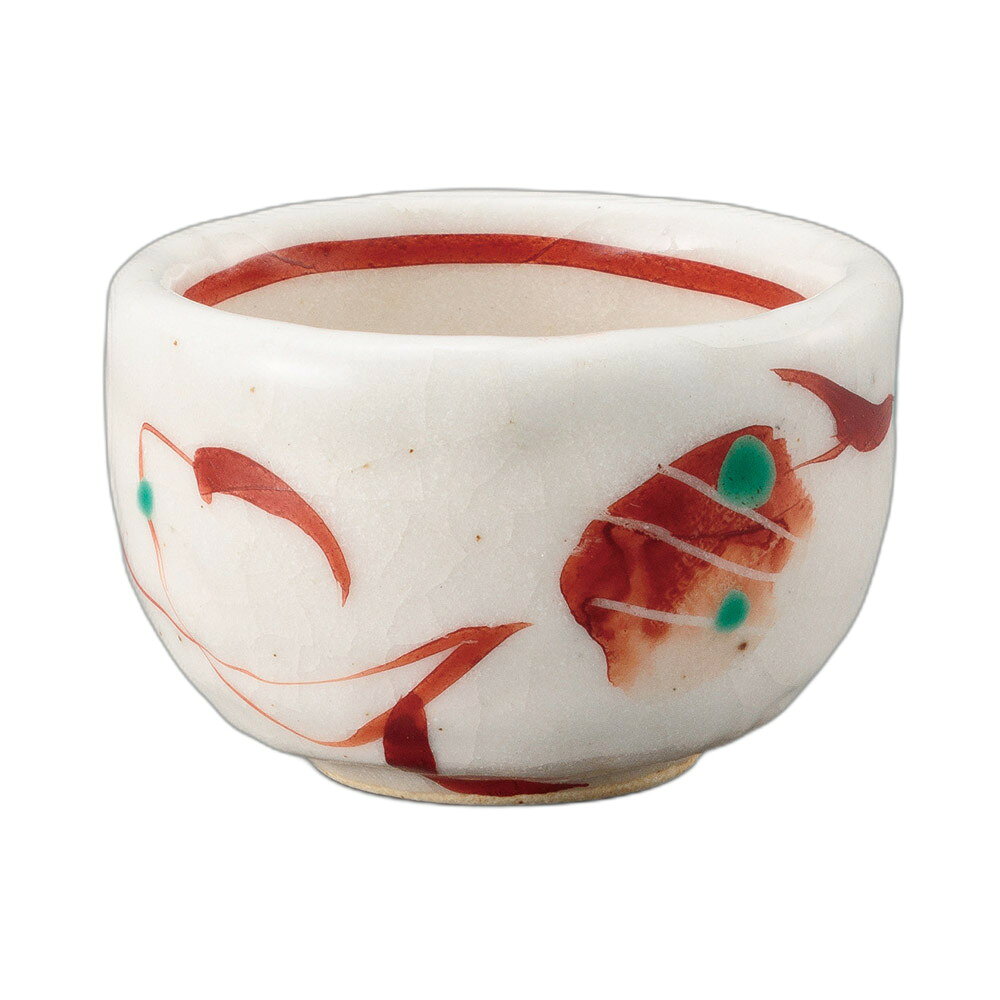 [商品名]　手描き花もよう盃[素材]　陶磁器[寸法]　6×4cmお店からご自宅まで、季節を問わず、様々なシーンでご利用いただける商品です。[ 6×4cm ] 陶磁器 一部の商品はメーカーよりお取り寄せとなりますので、納期が前後することがございます。あらかじめご了承ください。商品によっては手造りのため、写真と色・かたちが若干異なることがございます。われものですので丁重に梱包させていただいておりますが、ご質問などございましたらお気軽にお問い合わせください。ご注文に関する注意事項は 【こちら】ご購入前にご確認ください。