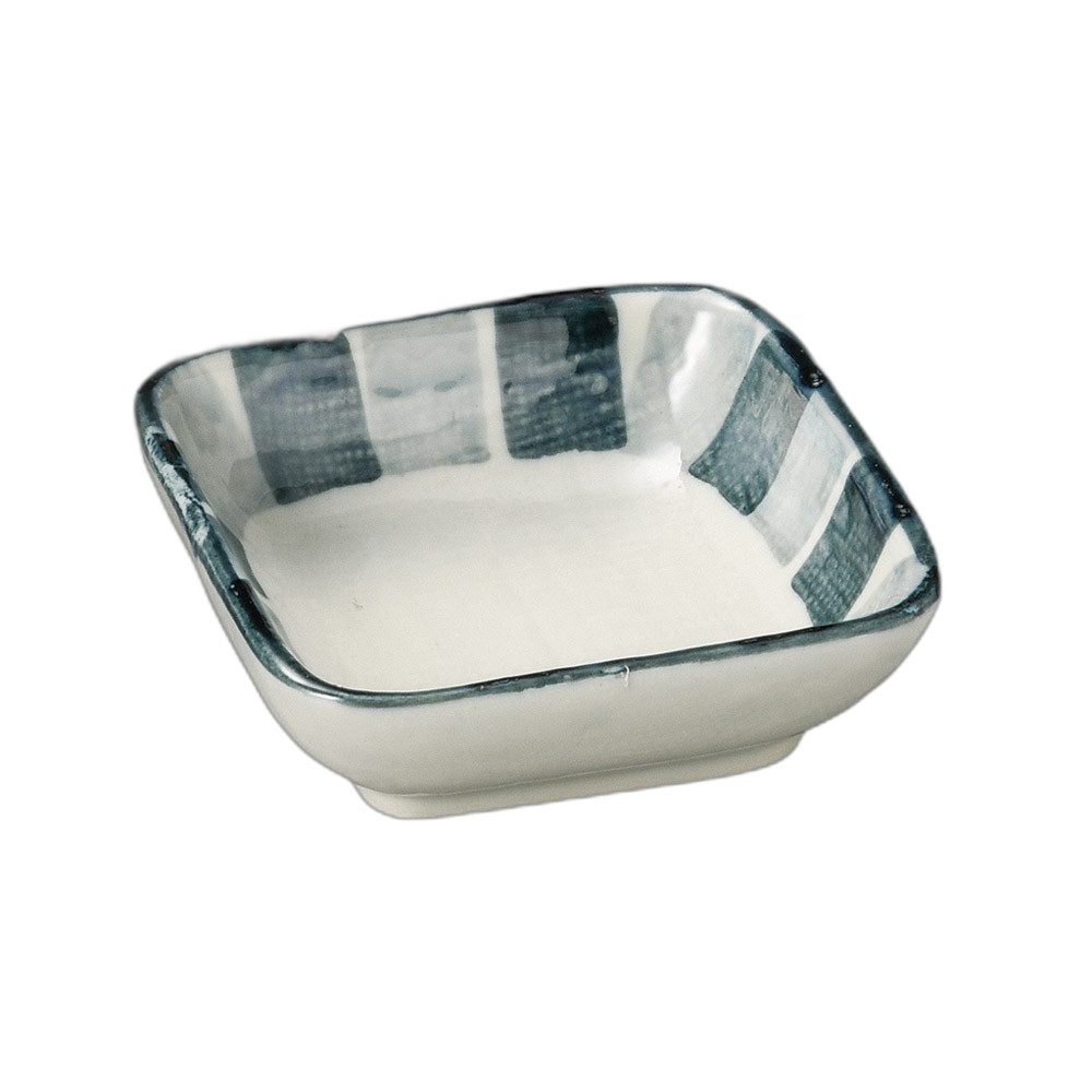 二色太十草2.8角形丼 [ 8×8×2.5cm ] | 角鉢 | おすすめ 人気 食器 業務用 飲食店 カフェ うつわ 器 お..