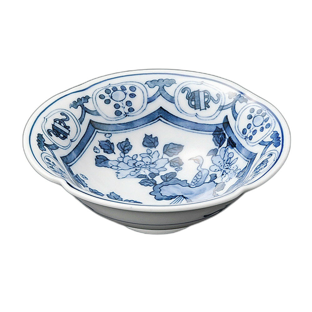 染付芙蓉輪花向付 [ 15.8×5.2cm ] | 向付 | おすすめ 人気 食器 業務用 飲食店 カフェ うつわ 器 おし..