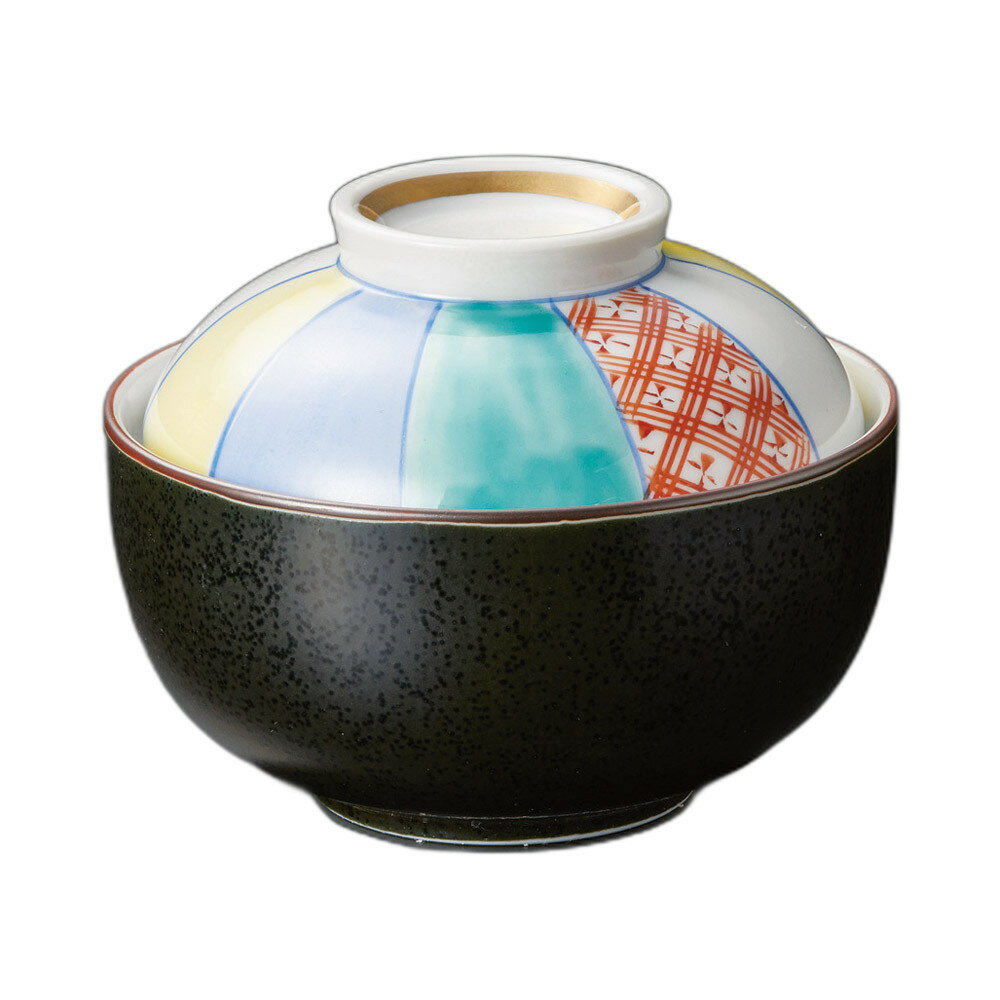 黒結晶紙風船小煮物碗 [ 9.8×8.2cm ] | 煮物碗 | おすすめ 人気 食器 業務用 飲食店 カフェ うつわ 器 おしゃれ かわいい お洒落 可愛い ギフト プレゼント 引き出物 内祝い 結婚祝い 誕生日 贈り物 自宅 イベント