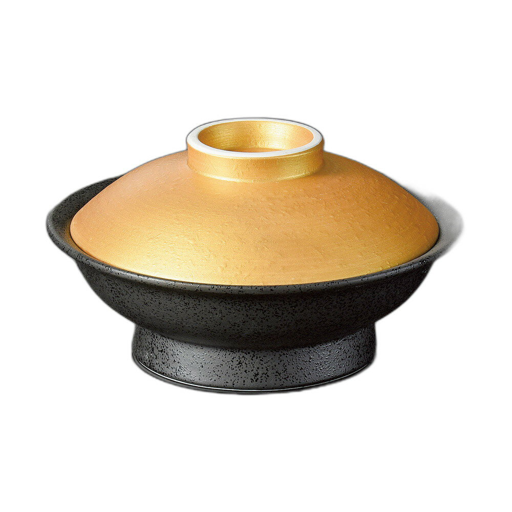 金彩黒油滴平蓋向 [ 17.1×9.1cm ] | 蓋向 | おすすめ 人気 食器 業務用 飲食店 カフェ うつわ 器 おし..