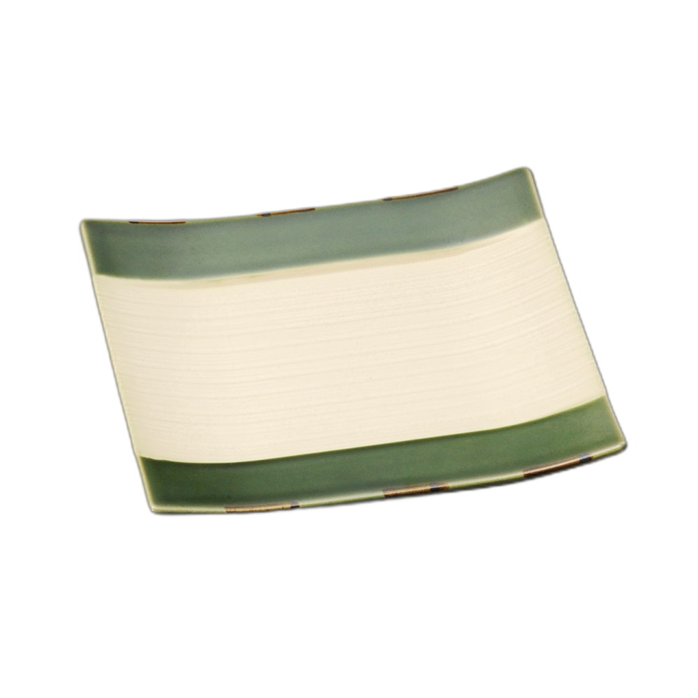 渕織部前菜皿 [ 18.8×17.7×2.5cm ] | 角皿 | おすすめ 人気 食器 業務用 飲食店 カフェ うつわ 器 おしゃれ かわいい お洒落 可愛い ギフト プレゼント 引き出物 内祝い 結婚祝い 誕生日 贈り物 自宅 イベント