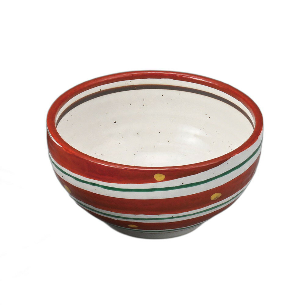 赤絵二色渦5.0丼 [ 14.9×7.9cm ] | 丼 | おすすめ 人気 食器 業務用 飲食店 カフェ うつわ 器 おしゃれ かわいい お洒落 可愛い ギフト プレゼント 引き出物 内祝い 結婚祝い 誕生日 贈り物 自宅 イベント