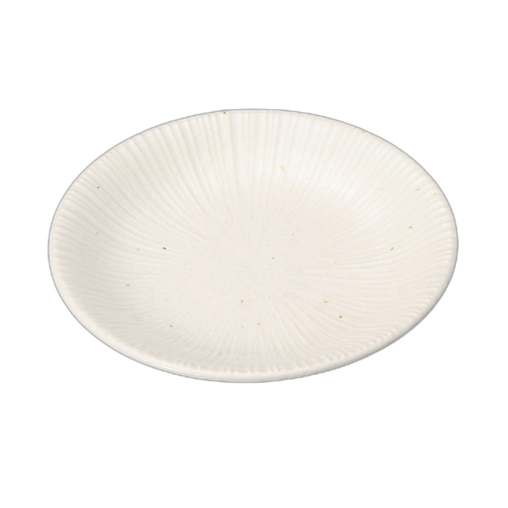 千段粉引4.0皿 [ 12.9×2.2cm ] | 小皿 | おすすめ 人気 食器 業務用 飲食店 カフェ うつわ 器 おしゃれ..