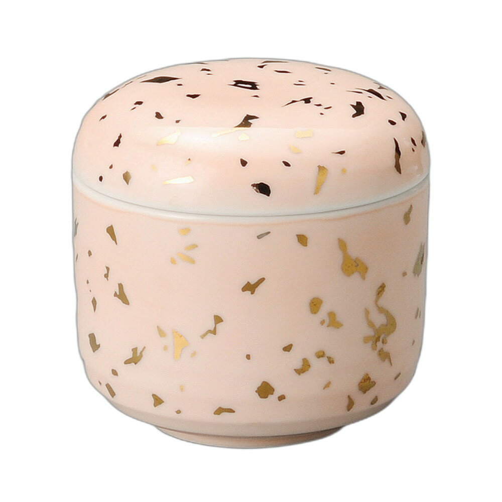 金箔ちらし丸むし碗 [ 8×8cm・185cc ] | むし碗 | おすすめ 人気 食器 業務用 飲食店 カフェ うつわ 器 おしゃれ かわいい お洒落 可愛い ギフト プレゼント 引き出物 内祝い 結婚祝い 誕生日 贈り物 自宅 イベント