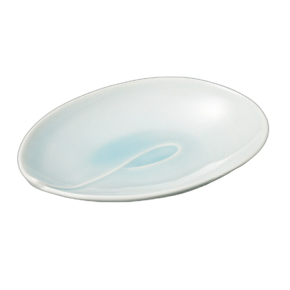 青磁とじめ向付 [ 19.5×15×3cm ] | 向付 | おすすめ 人気 食器 業務用 飲食店 カフェ うつわ 器 おしゃれ かわいい お洒落 可愛い ギフト プレゼント 引き出物 内祝い 結婚祝い 誕生日 贈り物 自宅 イベント