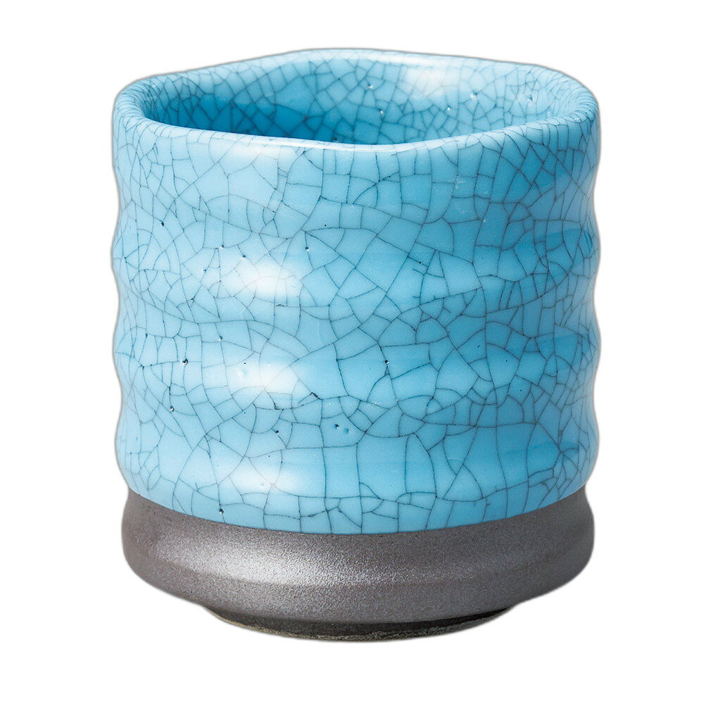 墨貫入 ブルー寿司湯呑 [ 9×9.5cm・400cc ] | 寿司湯呑 | おすすめ 人気 食器 業務用 飲食店 カフェ うつわ 器 おしゃれ かわいい お洒落 可愛い ギフト プレゼント 引き出物 内祝い 結婚祝い 誕生日 贈り物 自宅 イベント