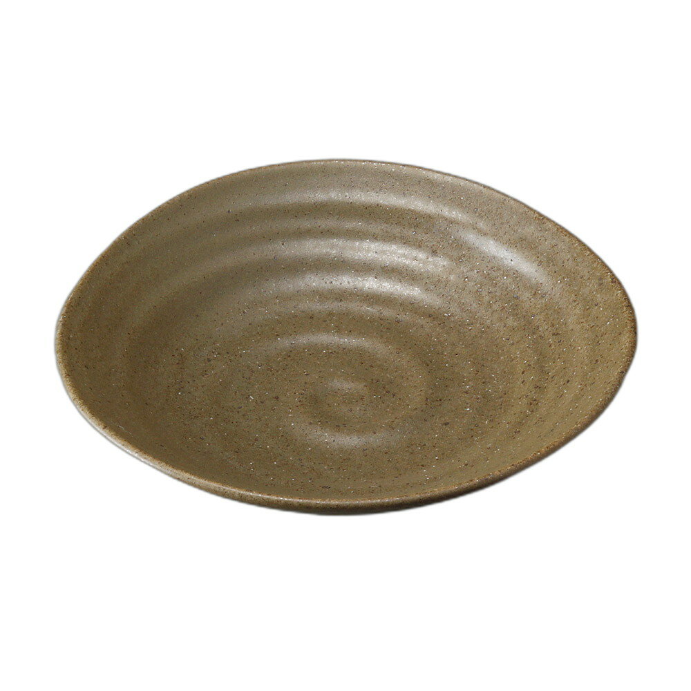 彩華6.5皿（茶） [ 20.6×4.4cm ] | 中皿 | おすすめ 人気 食器 業務用 飲食店 カフェ うつわ 器 おしゃれ かわいい お洒落 可愛い ギフト プレゼント 引き出物 内祝い 結婚祝い 誕生日 贈り物 自宅 イベント