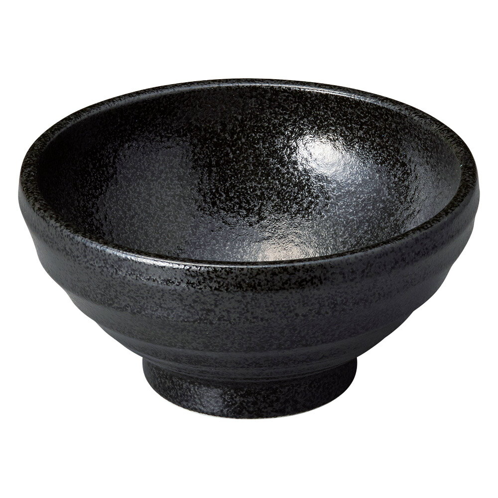 鳴門黒耀 18cm玉丼 [18.3 x 18.3 x 9.1cm 1200cc 711g ] | 丼 | おすすめ 人気 食器 業務用 飲食店 カフェ うつわ 器 おしゃれ かわいい お洒落 可愛い ギフト プレゼント 引き出物 内祝い 結婚祝い 誕生日 贈り物 自宅 イベント