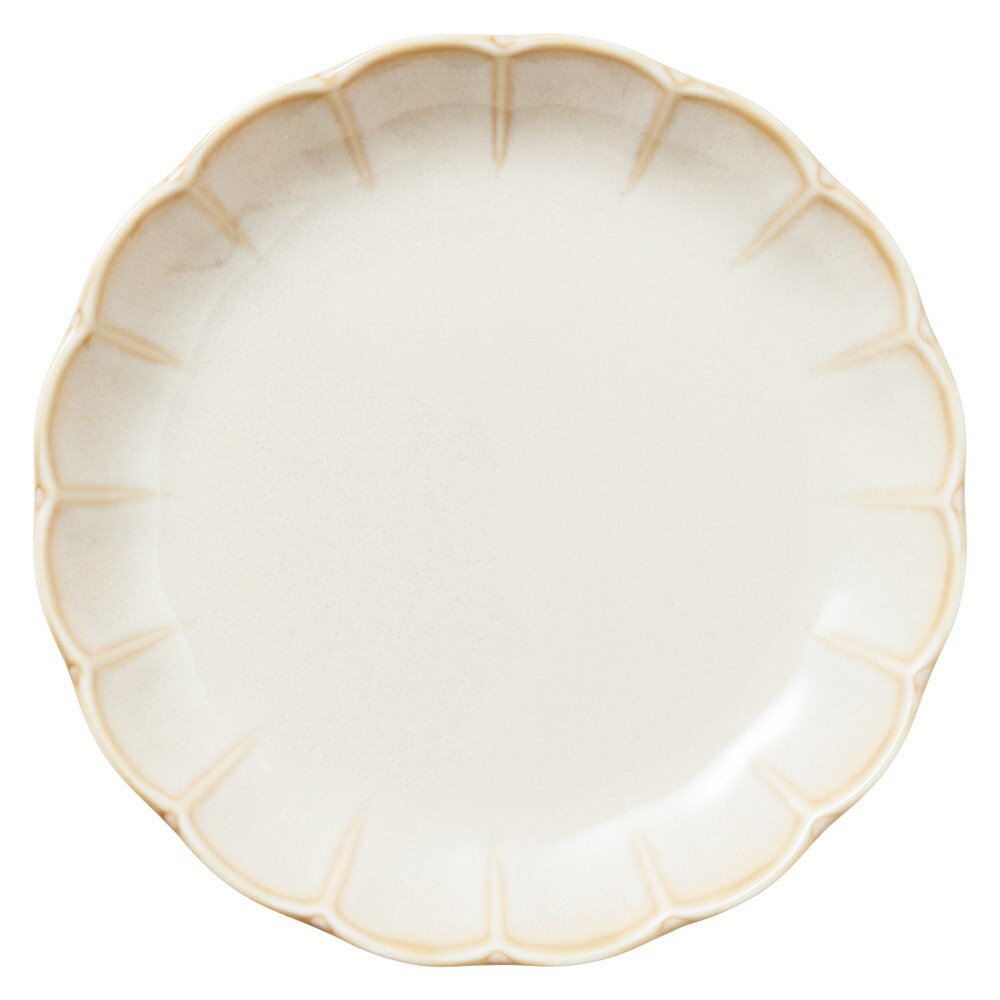フィオレ クリーム花型16.5cm皿 [16.4 x 16.4 x 2.7cm 212g ] | 洋食器 中皿 | おすすめ 人気 食器 業務用 飲食店 カフェ うつわ 器 おしゃれ かわいい お洒落 可愛い ギフト プレゼント 引き出物 内祝い 結婚祝い 誕生日 贈り物 自宅 イベント