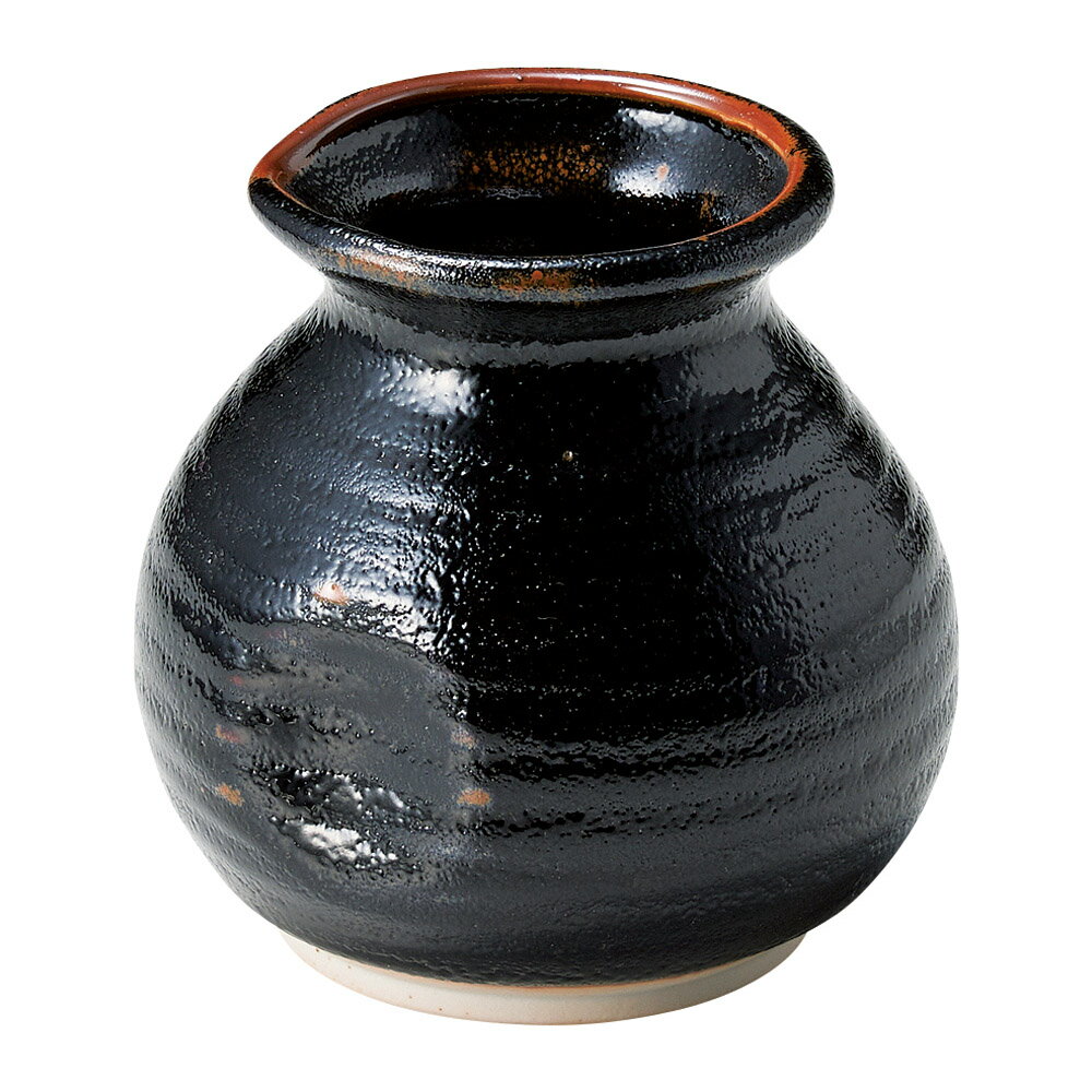 ゆず天目 そば徳利（大） [9 x 9 x 9.5cm 300cc 240g ] | 徳利 | おすすめ 人気 食器 業務用 飲食店 カ..