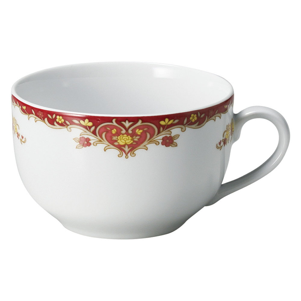 アラベスクルージュ 紅茶碗 [11.3 x 8.9 x 5.7cm 200cc 152g ] | ティーカップ | おすすめ 人気 食器 ..