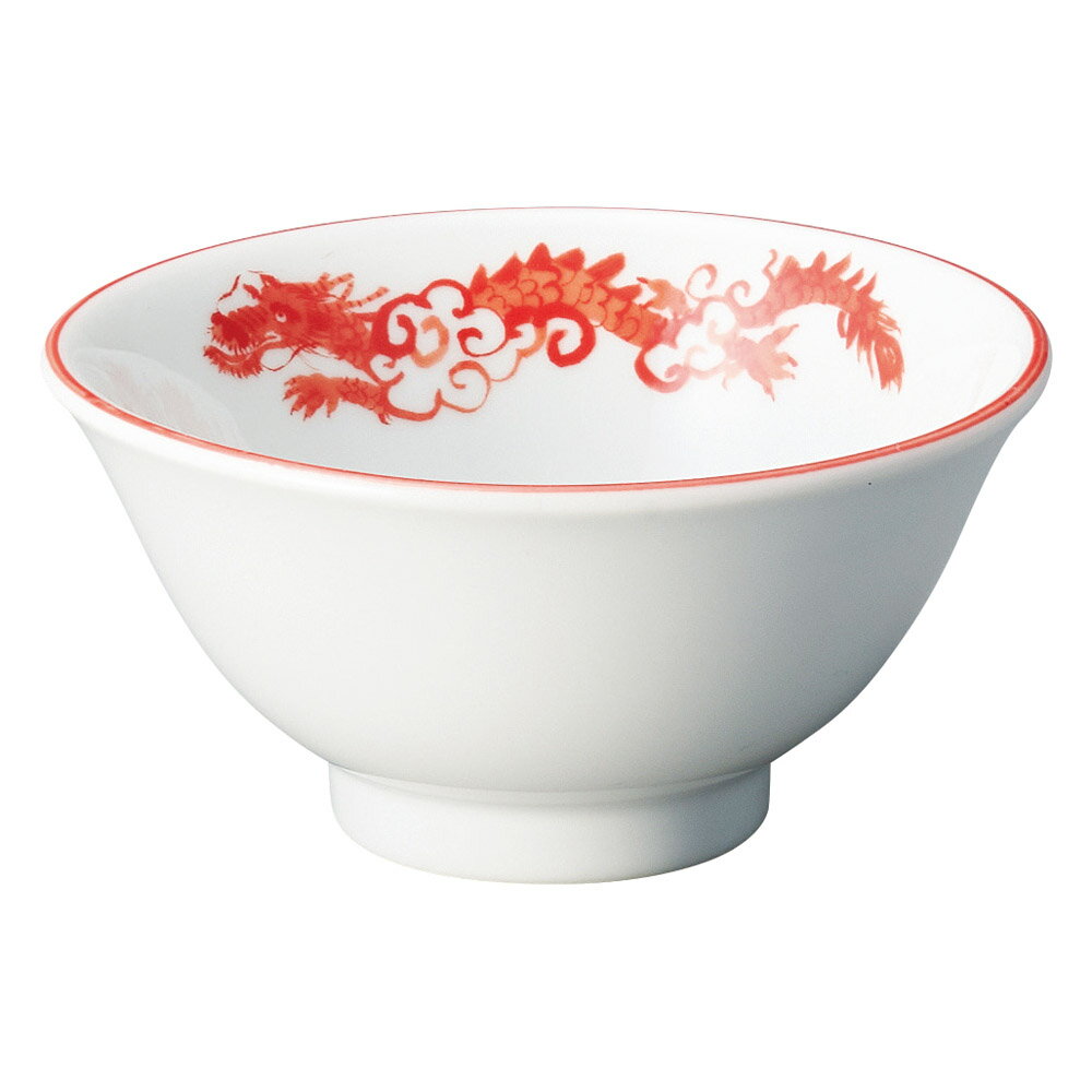 イングレーズ赤龍 3.6スープ碗 [11.8 x 11.8 x 5.8cm 200g ] | 中華 スープ碗 | おすすめ 人気 食器 業務用 飲食店 カフェ うつわ 器 おしゃれ かわいい お洒落 可愛い ギフト プレゼント 引き出物 内祝い 結婚祝い 誕生日 贈り物 自宅 イベント