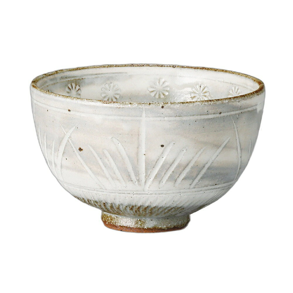 粉引三島姫丼[12.7×8cm]|...