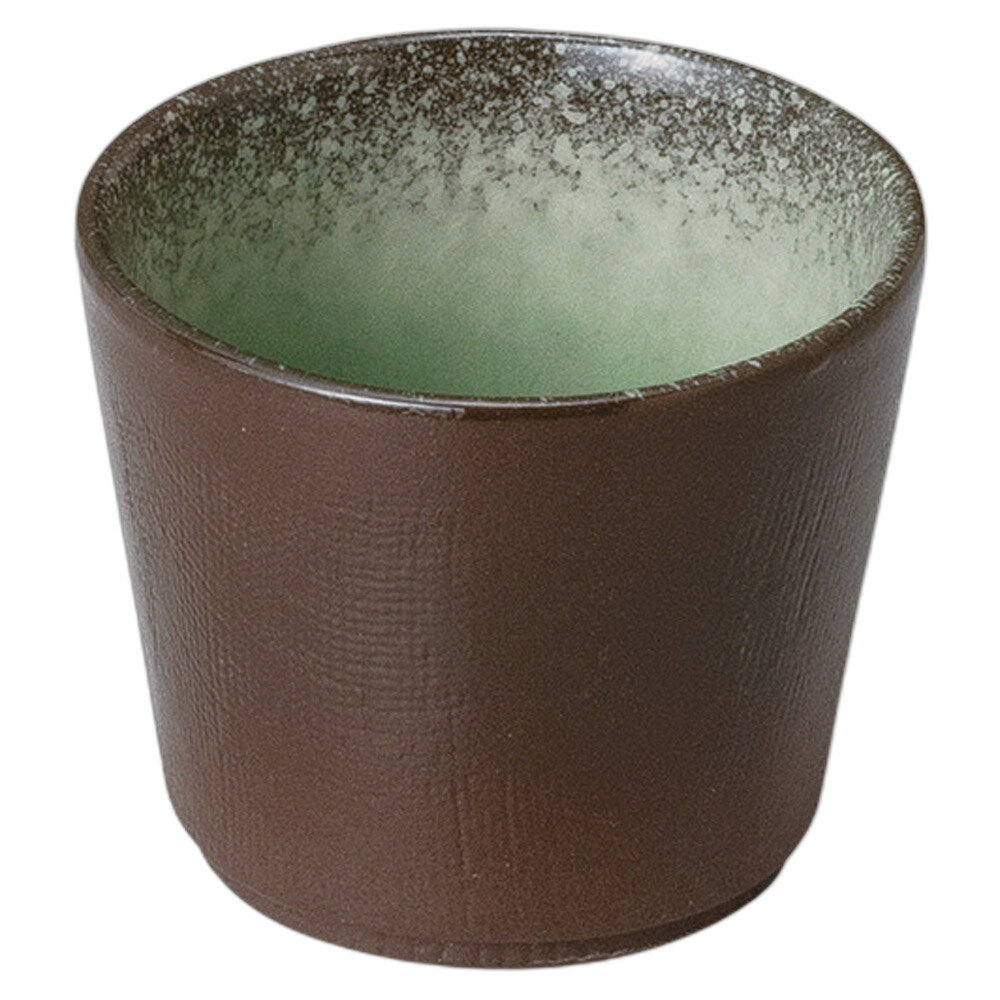 強化 伊賀ヒスイ そば千代口 [8.5×7cm] | 食器 和食器 業務用 贈答 プレゼント ギフト おしゃれ かわいい お祝い 開店 定食 セット 蕎麦屋 そば つゆ 薬味 猪口